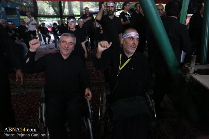 Photos: Tasua mourning ceremony held at Martyr Motahari Veterans' Nursing Home in Isfahan