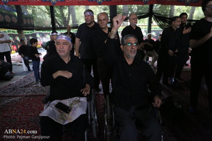 Photos: Tasua mourning ceremony held at Martyr Motahari Veterans' Nursing Home in Isfahan