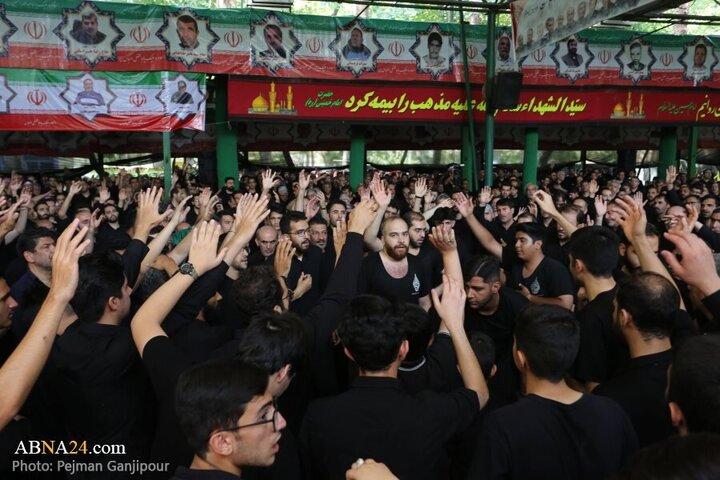 Photos: Tasua mourning ceremony held at Martyr Motahari Veterans' Nursing Home in Isfahan
