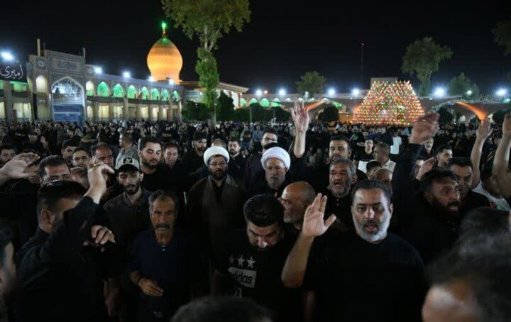 Photos: Mourning ceremonies of Shiraz people on night of Ashura
