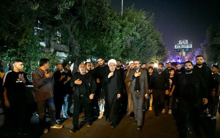 Photos: Mourning ceremonies of Shiraz people on night of Ashura