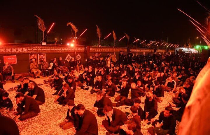 Photos: Mourning ceremonies of Shiraz people on night of Ashura