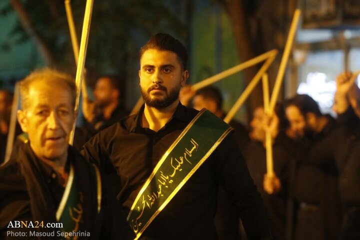 Photos: 10th night of Muharram in "Saeb" neighborhood of Tabriz