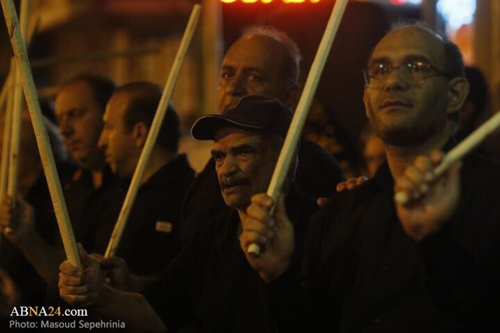 Photos: 10th night of Muharram in "Saeb" neighborhood of Tabriz