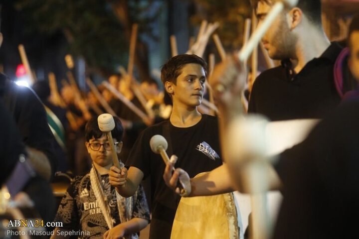 Photos: 10th night of Muharram in "Saeb" neighborhood of Tabriz
