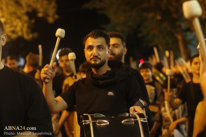 Photos: 10th night of Muharram in "Saeb" neighborhood of Tabriz