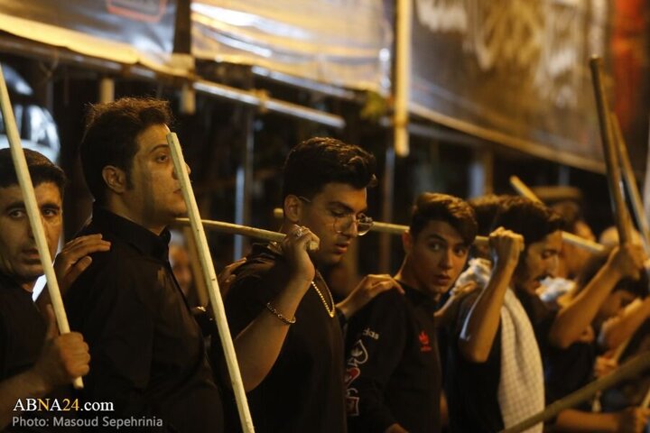 Photos: 10th night of Muharram in "Saeb" neighborhood of Tabriz