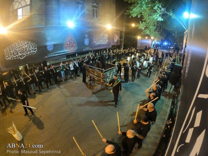 Photos: 10th night of Muharram in "Saeb" neighborhood of Tabriz