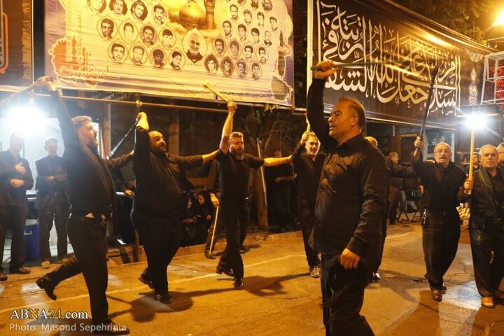 Photos: 10th night of Muharram in "Saeb" neighborhood of Tabriz