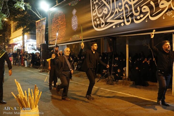 Photos: 10th night of Muharram in "Saeb" neighborhood of Tabriz