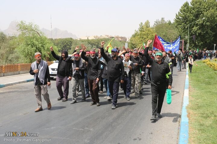 Photos: Ashura mourning procession by Razmandegan Heyaat in Isfahan