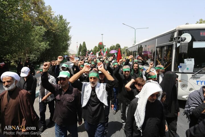 Photos: Ashura mourning procession by Razmandegan Heyaat in Isfahan