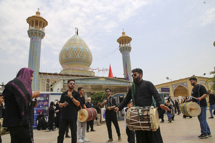 Photos: Ashura mourning procession in Imamzadeh Sayyed Aladdin Hosein in Shiraz