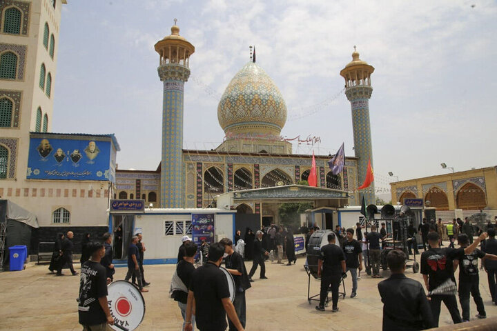 Photos: Ashura mourning procession in Imamzadeh Sayyed Aladdin Hosein in Shiraz