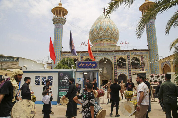 Photos: Ashura mourning procession in Imamzadeh Sayyed Aladdin Hosein in Shiraz