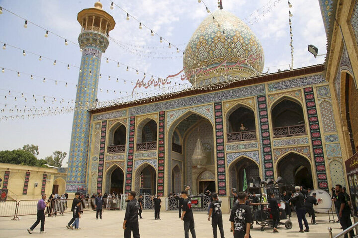 Photos: Ashura mourning procession in Imamzadeh Sayyed Aladdin Hosein in Shiraz