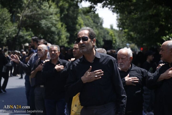 Photos: Gathering of Husseini mourners with presence of President in Tabriz