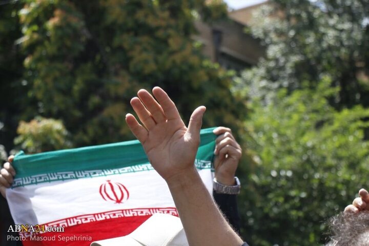 Photos: Gathering of Husseini mourners with presence of President in Tabriz