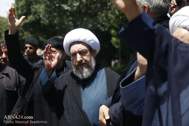 Photos: Gathering of Husseini mourners with presence of President in Tabriz