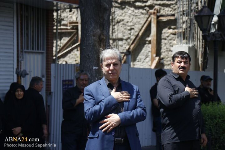 Photos: Gathering of Husseini mourners with presence of President in Tabriz