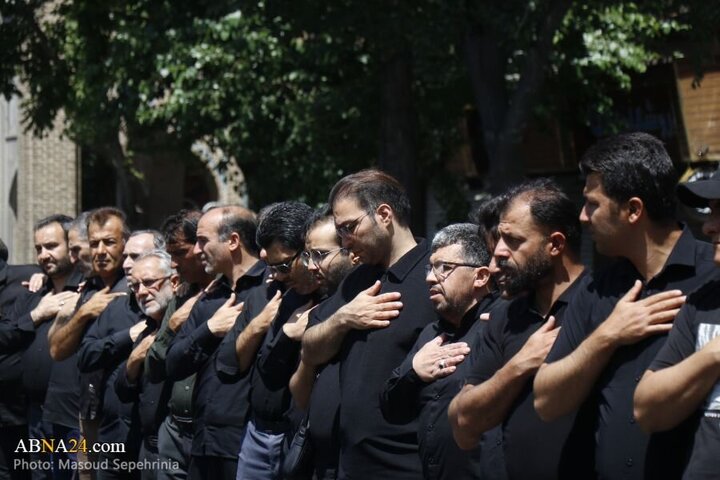 Photos: Gathering of Husseini mourners with presence of President in Tabriz