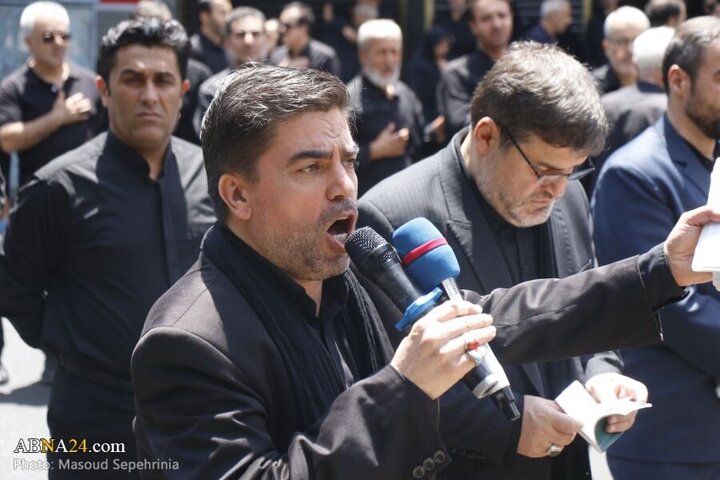 Photos: Gathering of Husseini mourners with presence of President in Tabriz