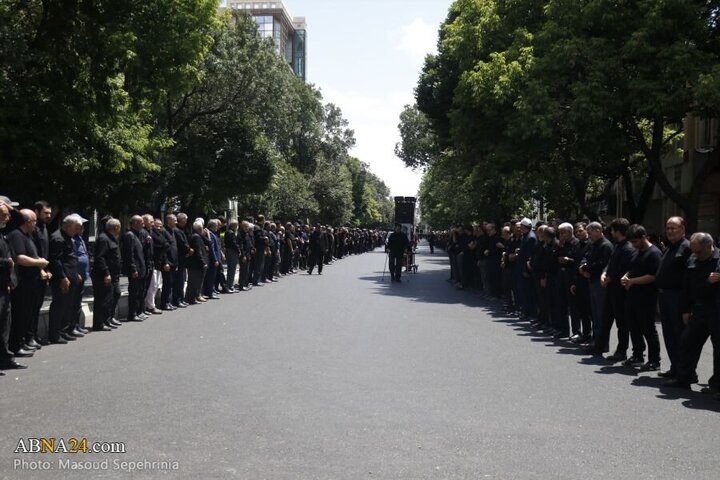 Photos: Gathering of Husseini mourners with presence of President in Tabriz