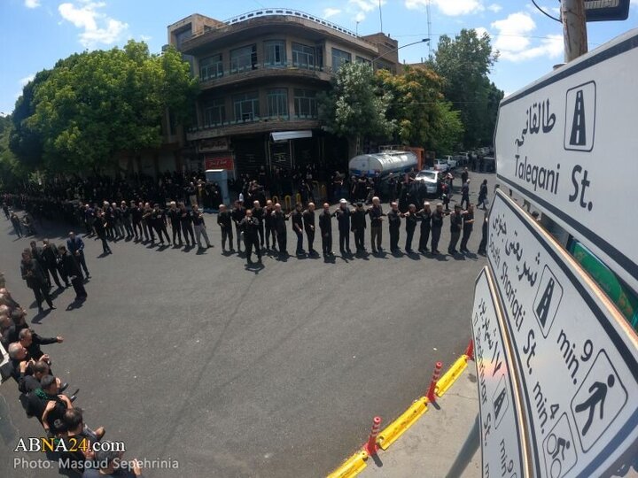 Photos: Gathering of Husseini mourners with presence of President in Tabriz