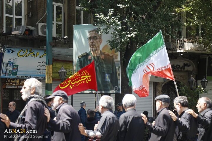 Photos: Gathering of Husseini mourners with presence of President in Tabriz