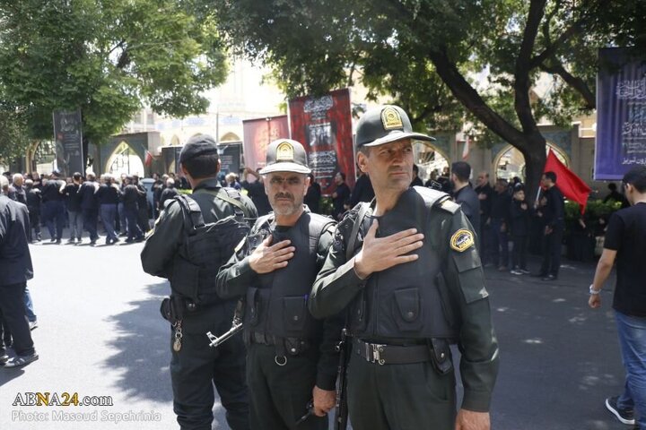 Photos: Gathering of Husseini mourners with presence of President in Tabriz