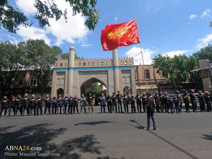 Photos: Gathering of Husseini mourners with presence of President in Tabriz
