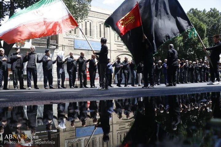 Photos: Gathering of Husseini mourners with presence of President in Tabriz