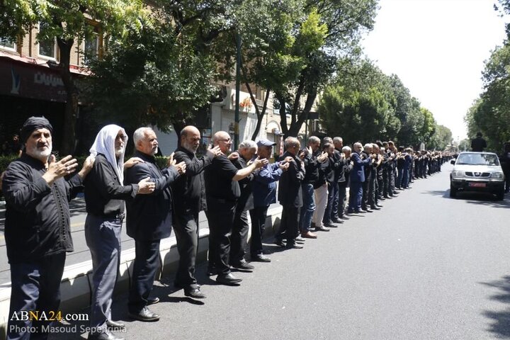 Photos: Gathering of Husseini mourners with presence of President in Tabriz