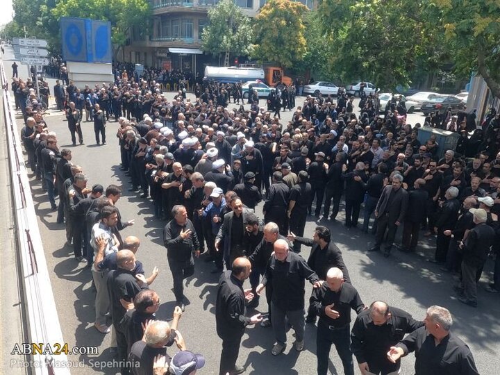 Photos: Gathering of Husseini mourners with presence of President in Tabriz