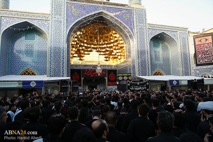 Photos: Ashura mourning processions at Hazrat Masoumeh holy shrine