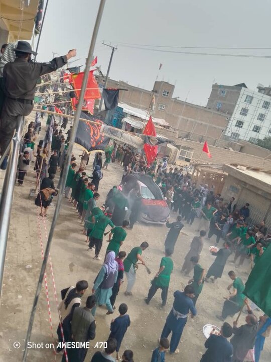 Photos: Ashura mourning procession in Ghazni, Afghanistan