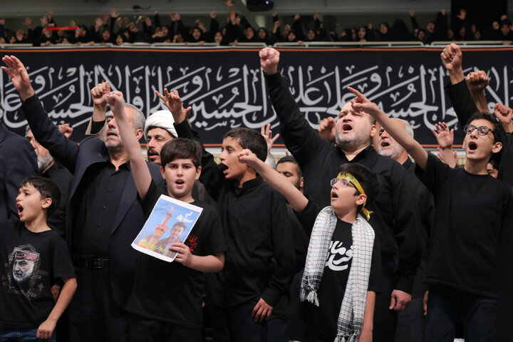 Photos: Fifth night of Muharram mourning ceremonies held in Imam Khomeini Hussainiyah