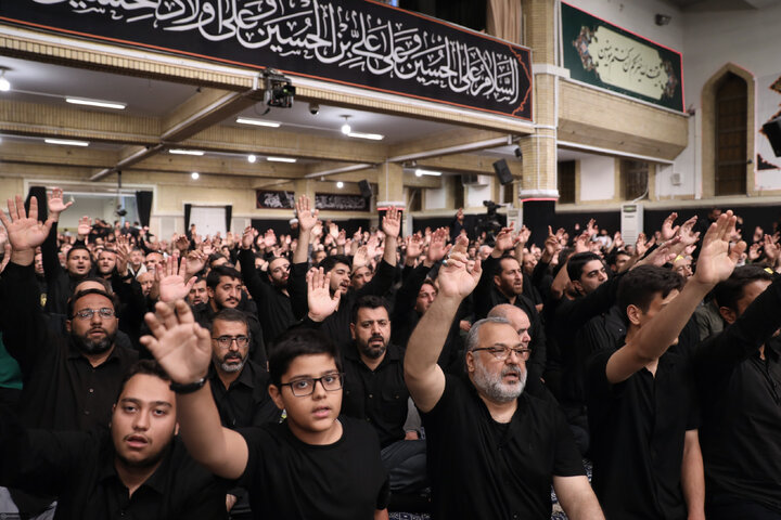 Photos: Fifth night of Muharram mourning ceremonies held in Imam Khomeini Hussainiyah