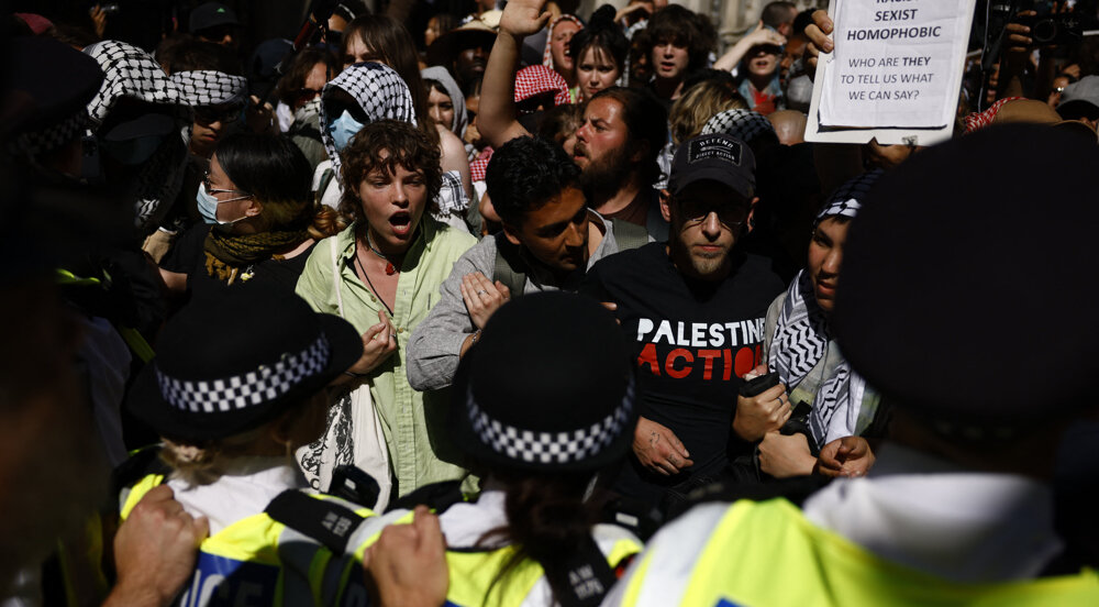 Amnesty condemns UK crackdown on pro-Palestinian protests