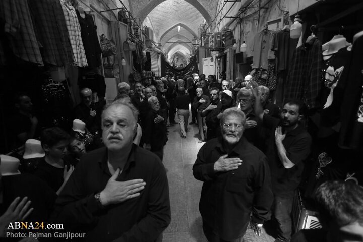 Photos: Mourning procession of Bani Fatima Heyaat in Isfahan bazaar