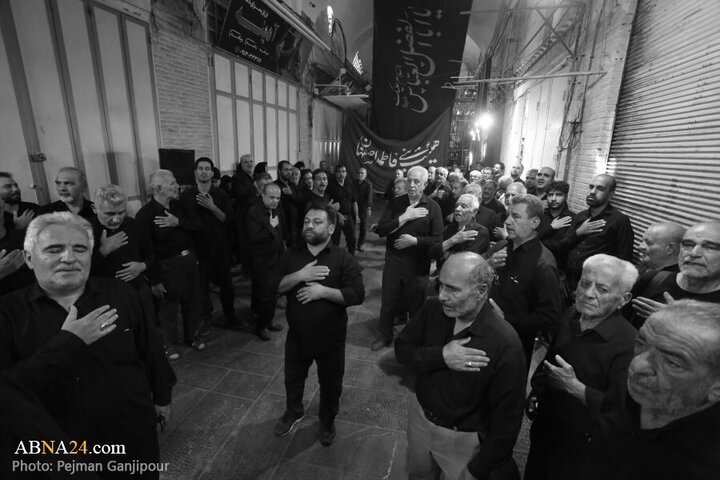 Photos: Mourning procession of Bani Fatima Heyaat in Isfahan bazaar