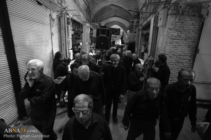 Photos: Mourning procession of Bani Fatima Heyaat in Isfahan bazaar