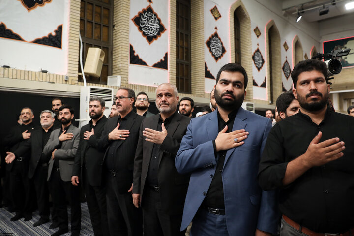 Photos: Last night of Muharram mourning ceremony at Imam Khomeini Husseiniyeh