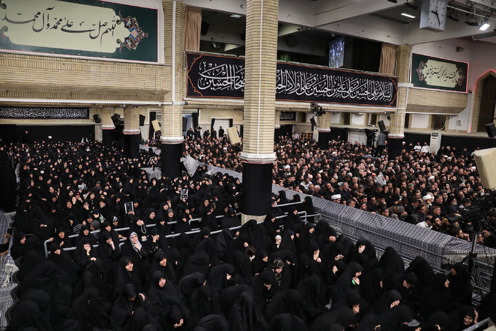 Photos: Last night of Muharram mourning ceremony at Imam Khomeini Husseiniyeh