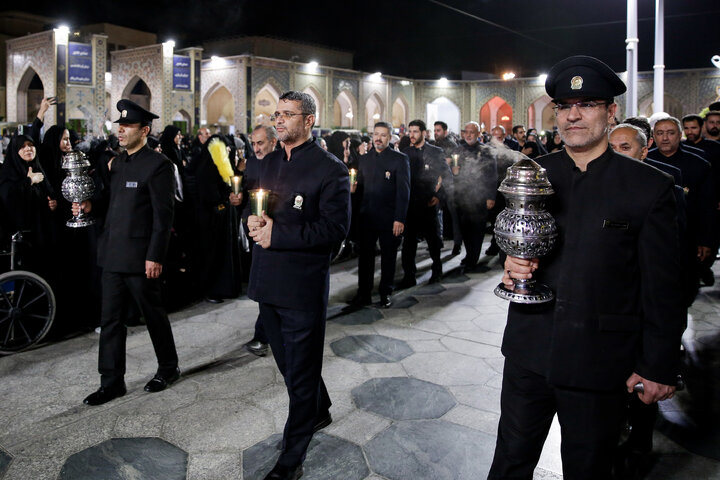 Photos: Imam Reza Shrine holds Shaam-e Ghariban ritual for foreign pilgrims