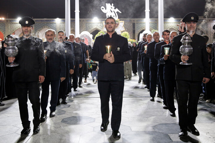 Photos: Imam Reza Shrine holds Shaam-e Ghariban ritual for foreign pilgrims