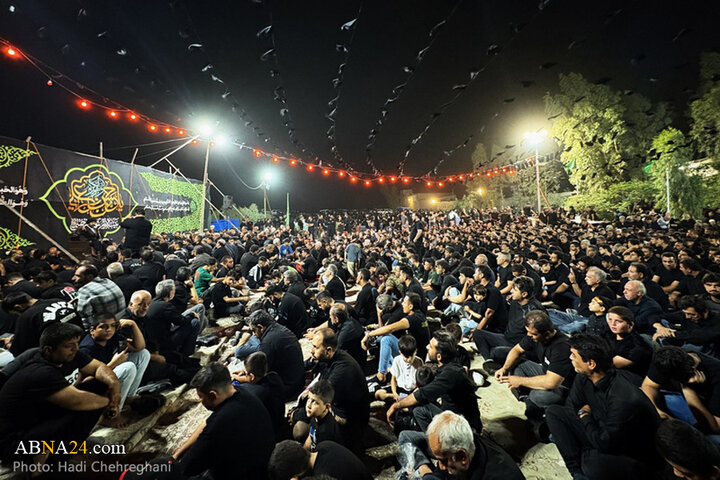 مراسم عزاداری شهادت امام سجاد در روستای «طایقان» قم