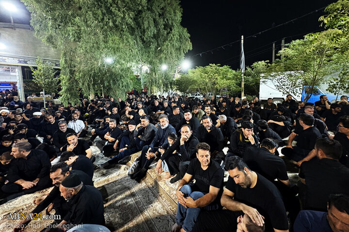 مراسم عزاداری شهادت امام سجاد در روستای «طایقان» قم