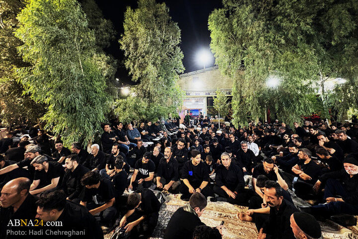 مراسم عزاداری شهادت امام سجاد در روستای «طایقان» قم