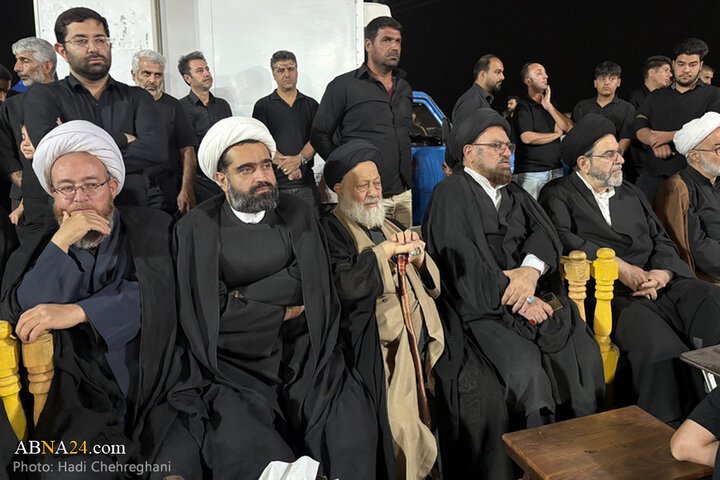 مراسم عزاداری شهادت امام سجاد در روستای «طایقان» قم
